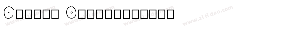 Circus Ornate字体转换